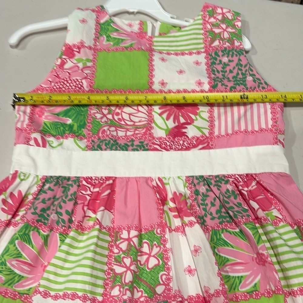 Lilly Pulitzer - girls patchwork dress - size 10 - Picture 8 of 13